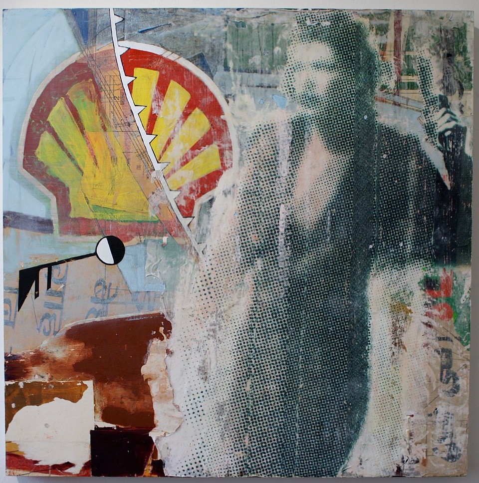 Aron Johnston, Venus, 2004, MIxed Media auf Holz | Sammlung Till Richter Museum